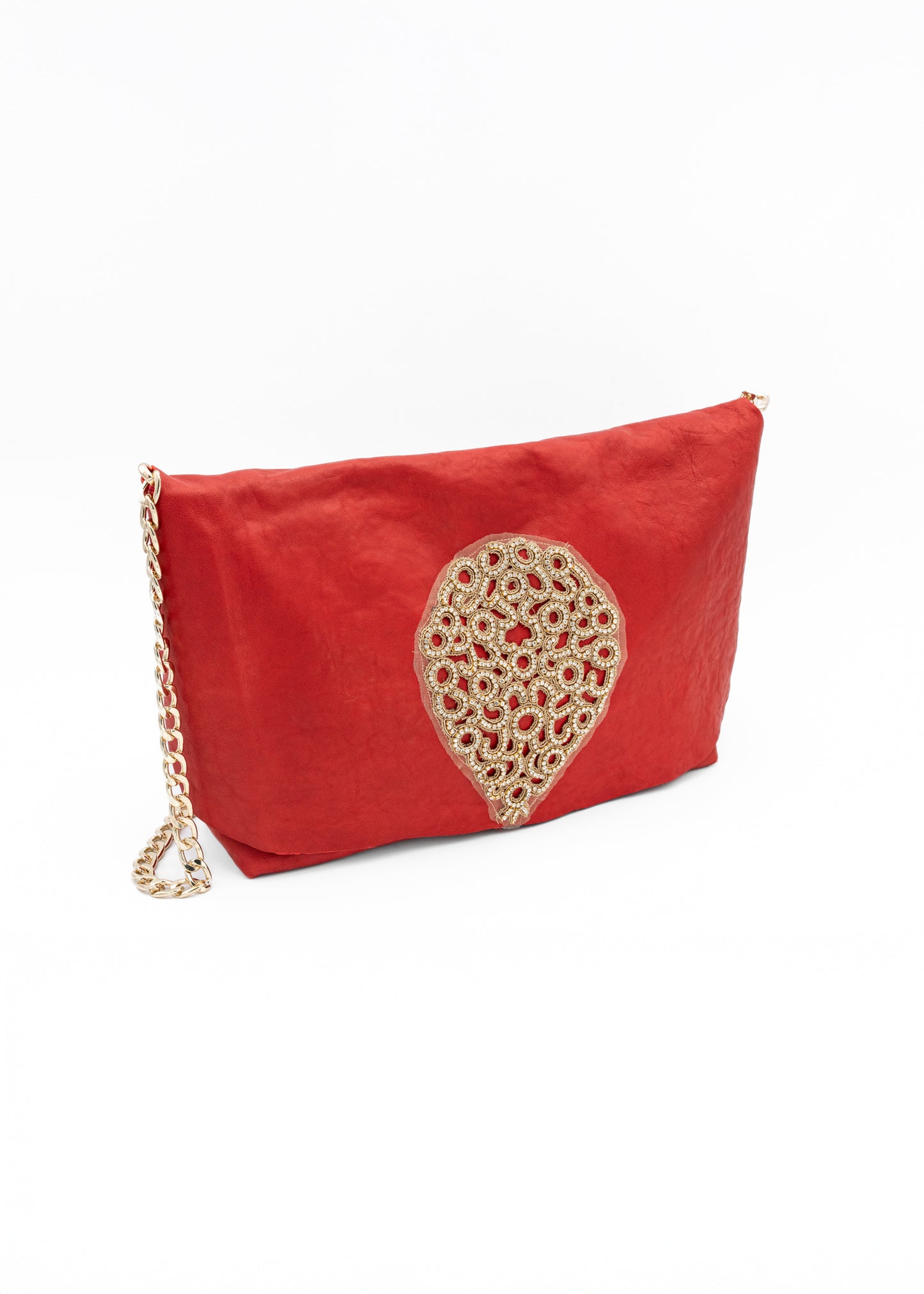 Emilias Leather Big Dusty Red