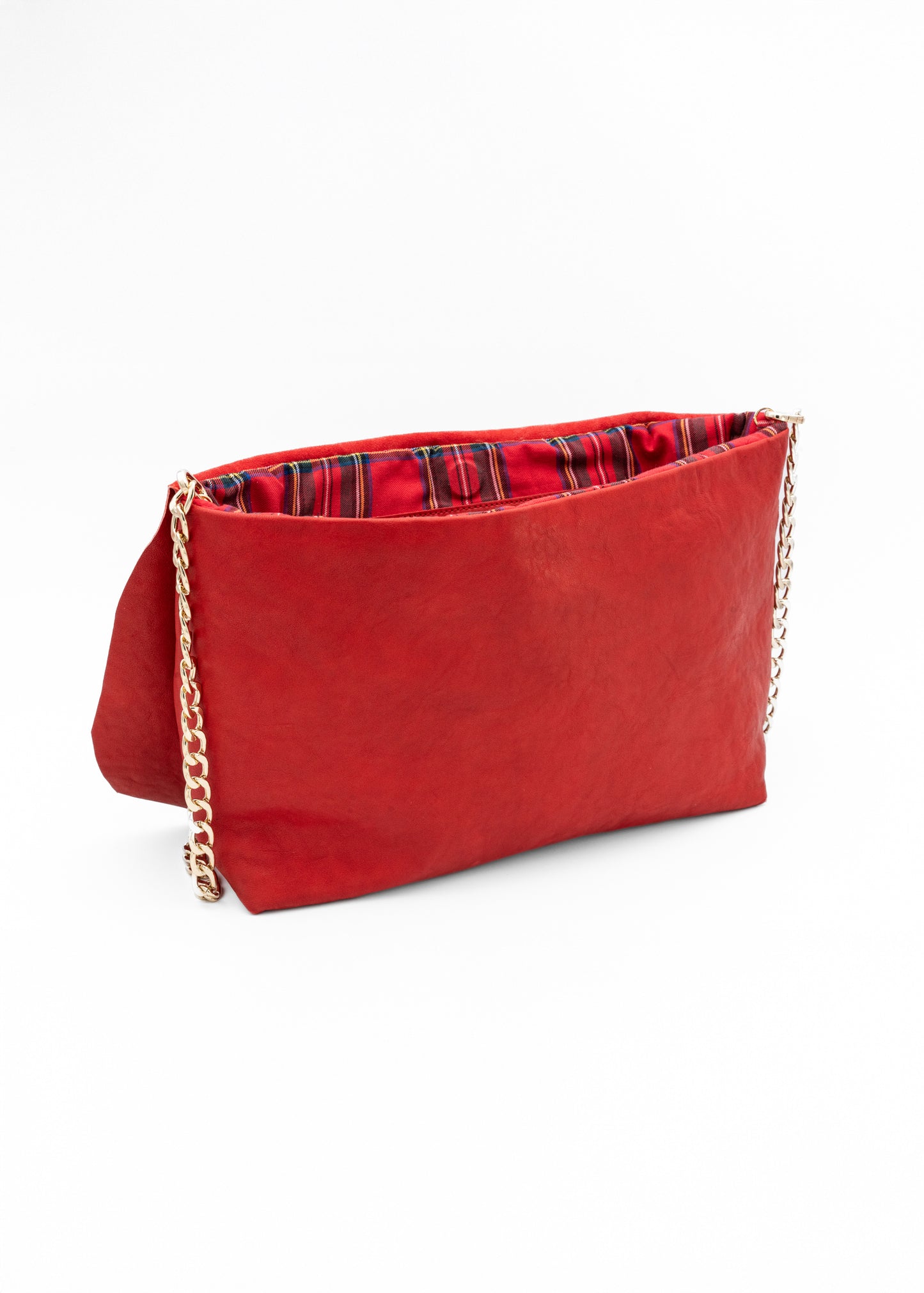 Emilias Leather Big Dusty Red