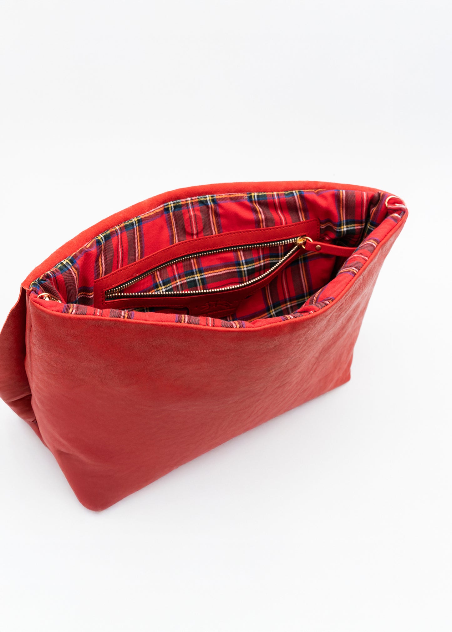 Emilias Leather Big Dusty Red