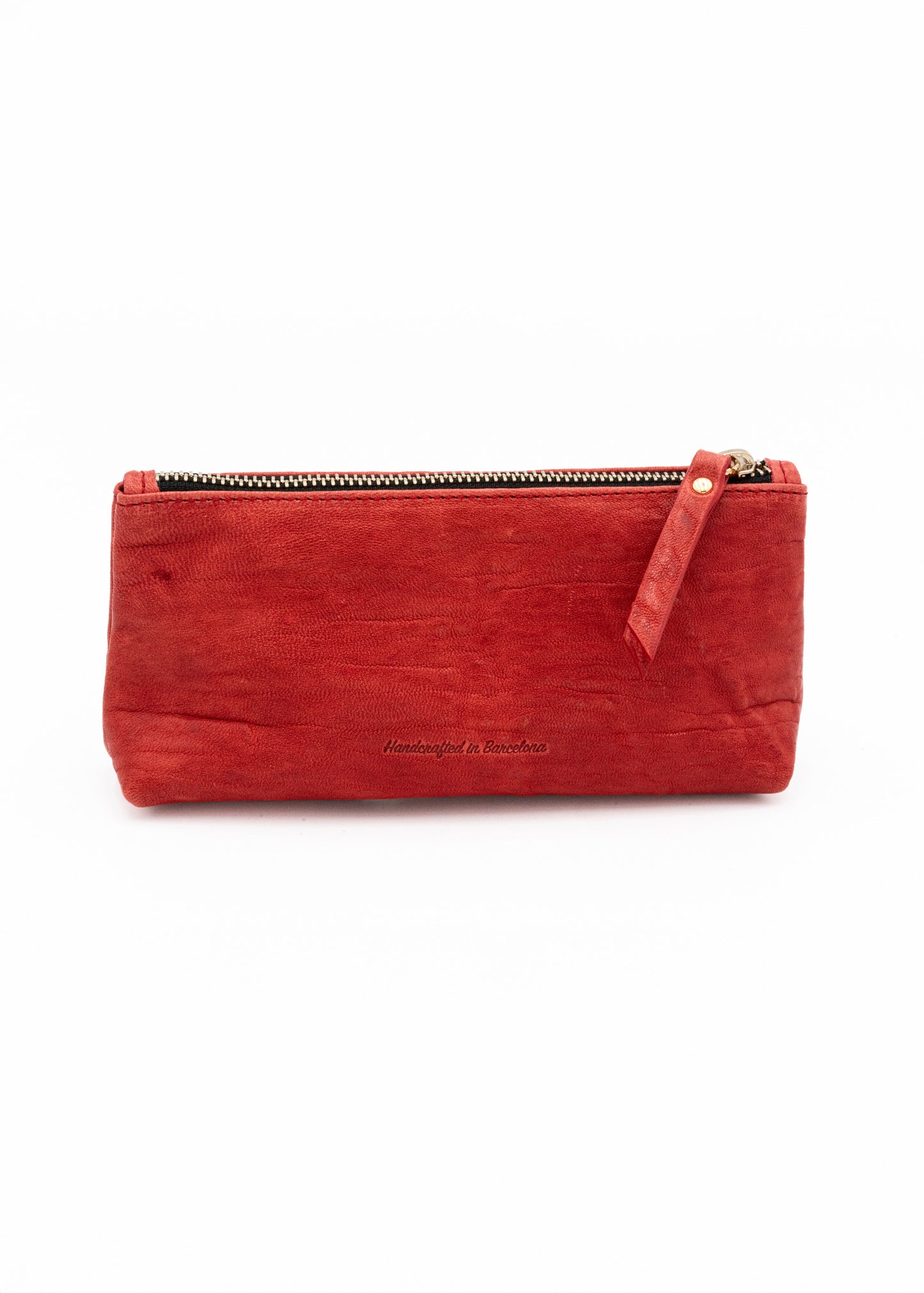 Candy Cane Leather Dusty Red