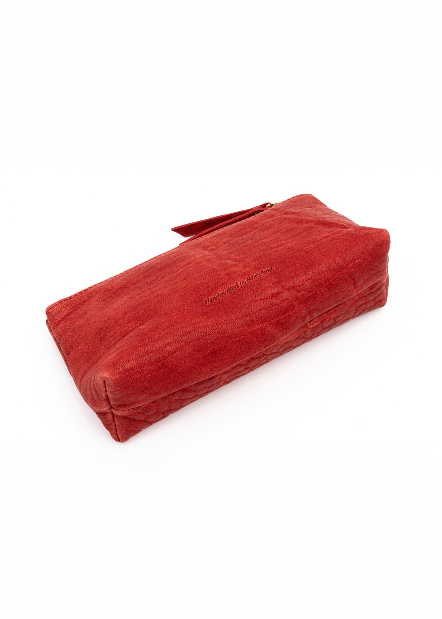Candy Cane Leather Dusty Red