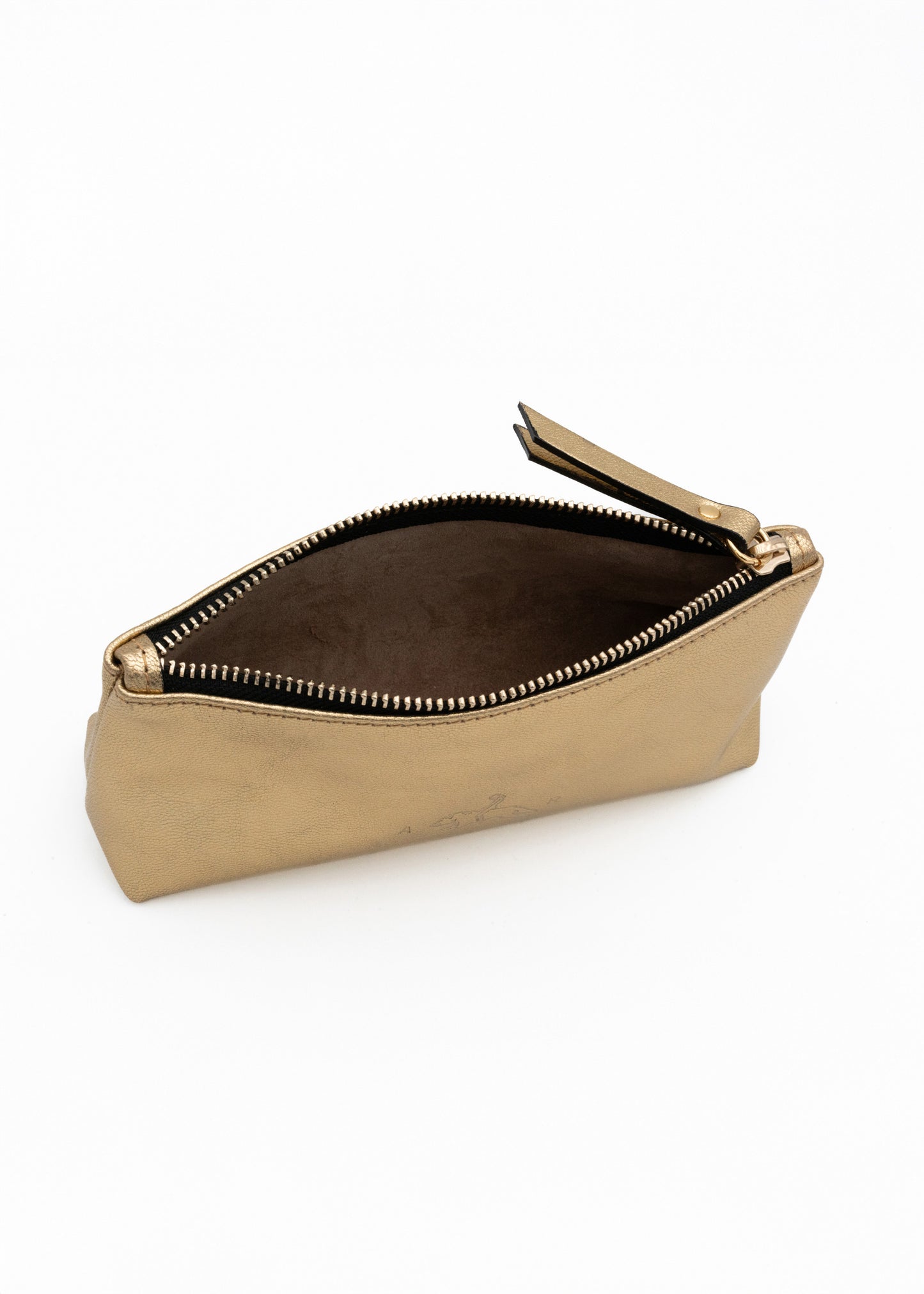 Candy Cane Leather Metal Golden