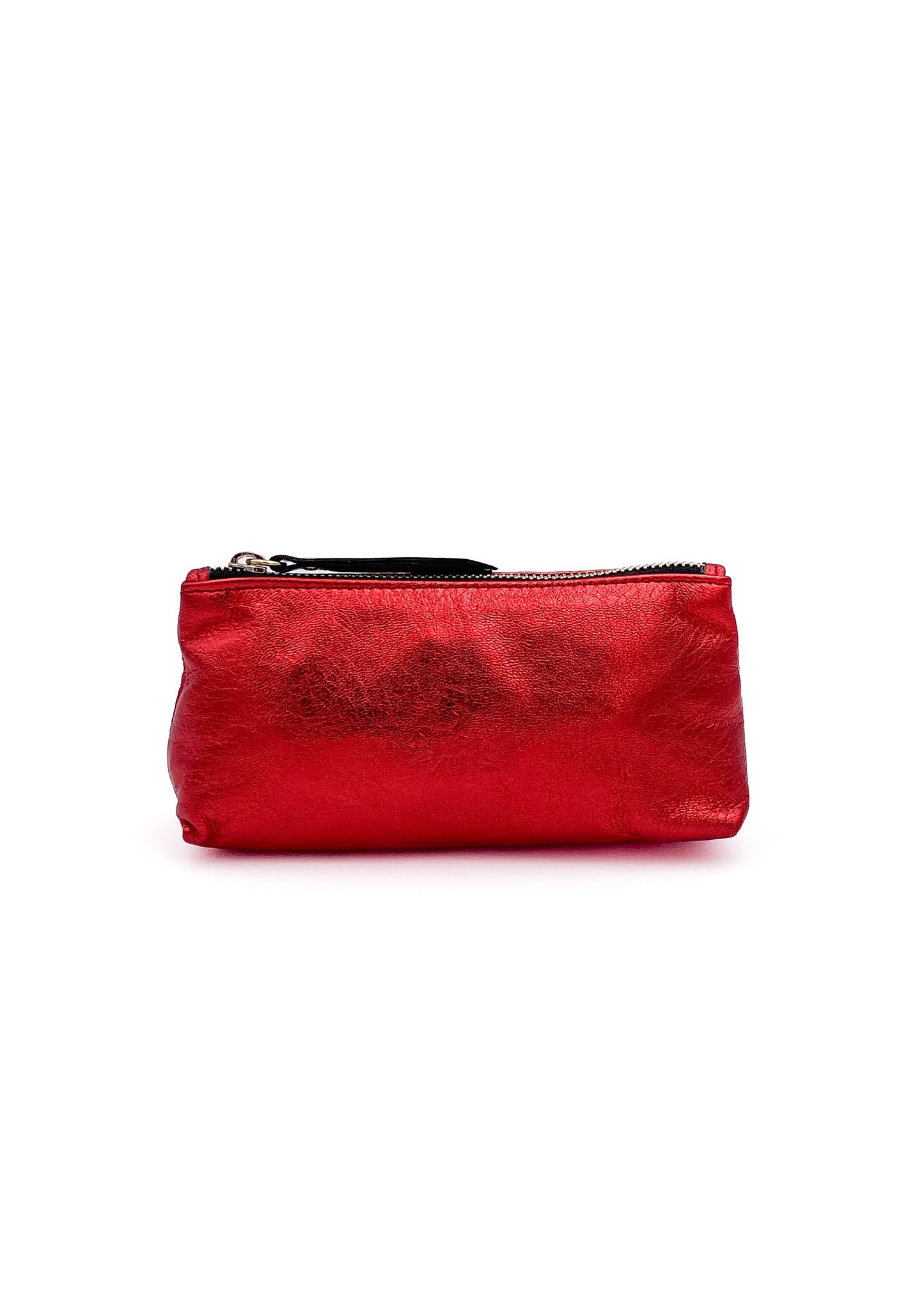 Candy Cane Leather Metal Rojo Metal