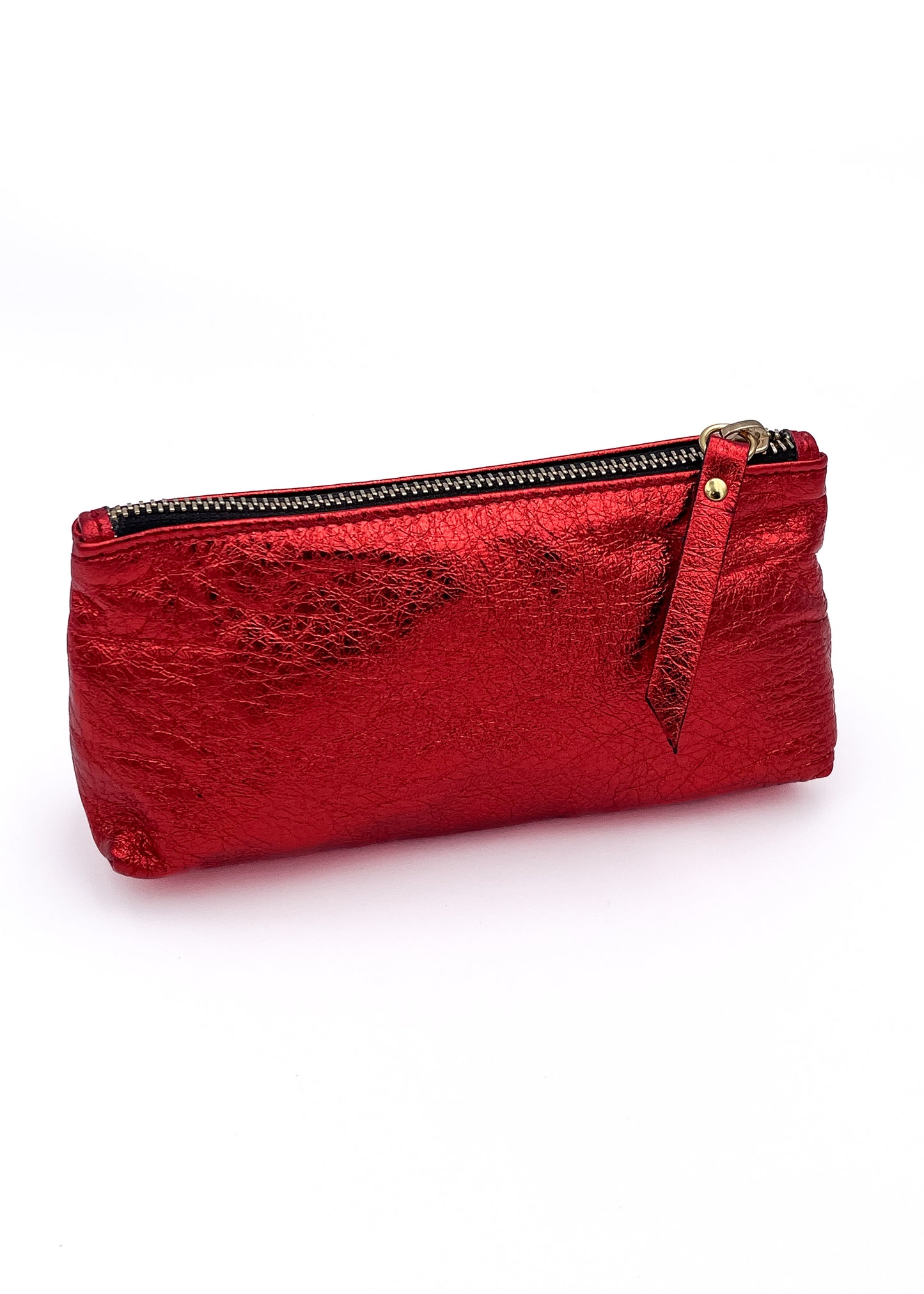 Candy Cane Leather Metal Rojo Metal
