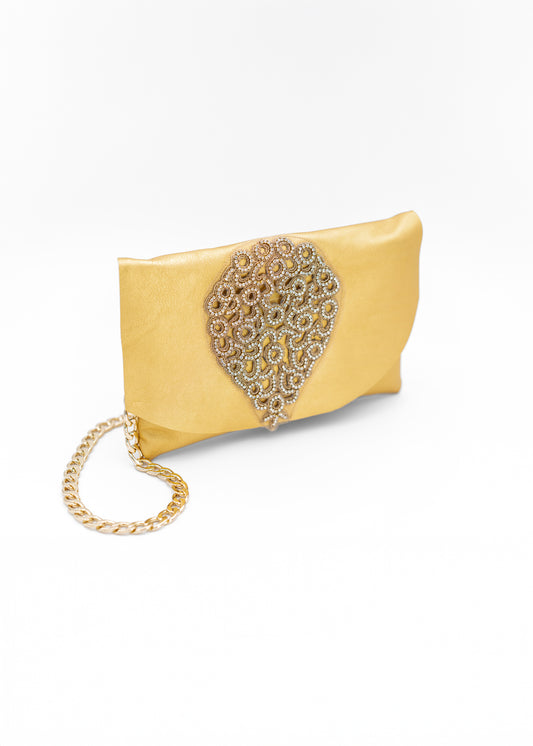 Emilias Leather Classic Metal Golden