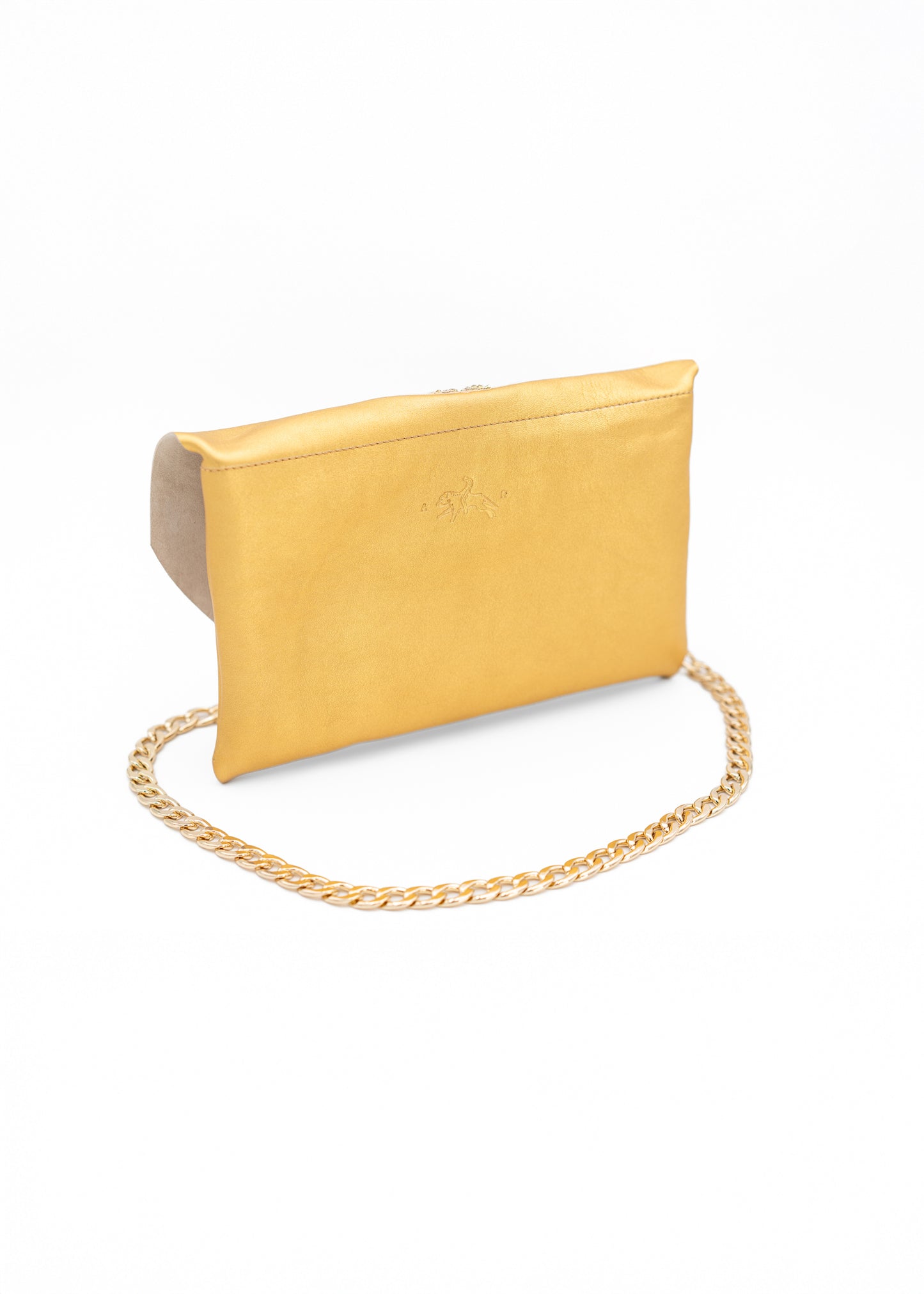 Emilias Leather Classic Metal Golden