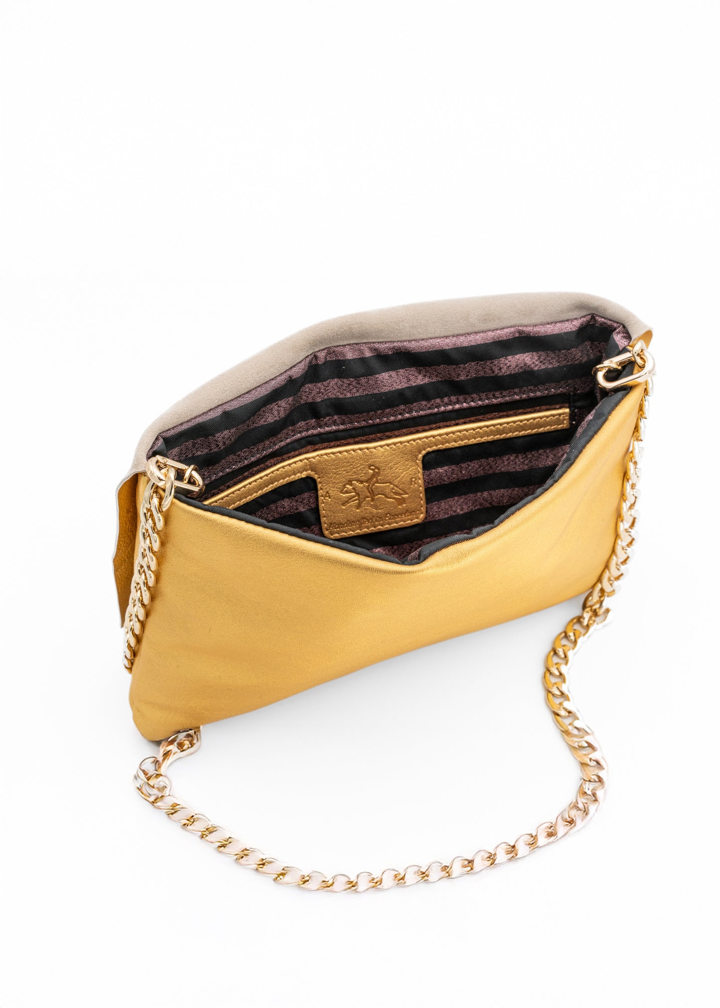 Emilias Leather Classic Metal Golden