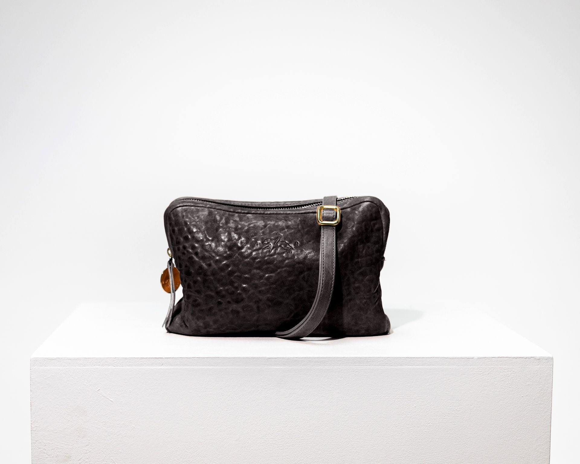 Monica Bag black bolso cruzado hombro piel bandolera