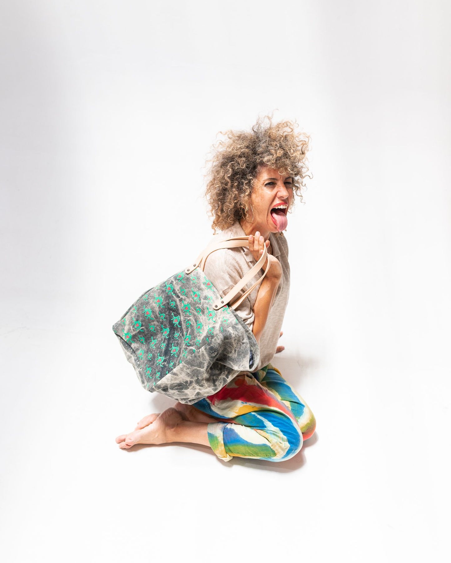 Anna Rovira Bags Dragones Tote Bag