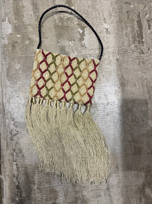 Bereber bag verde, frontal