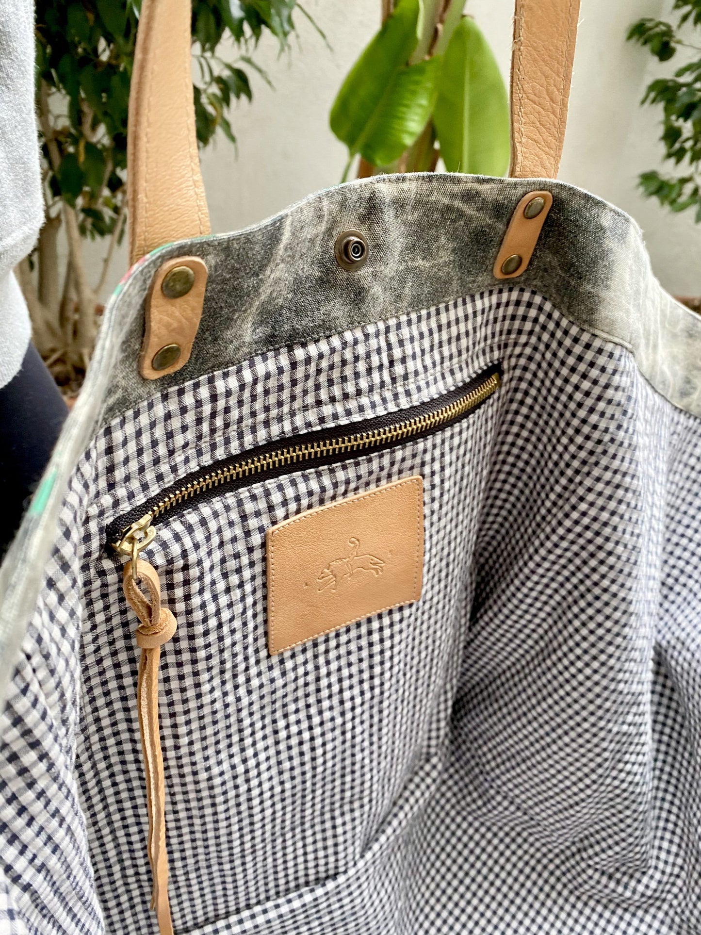 Interior Dinosaur Tote Bag