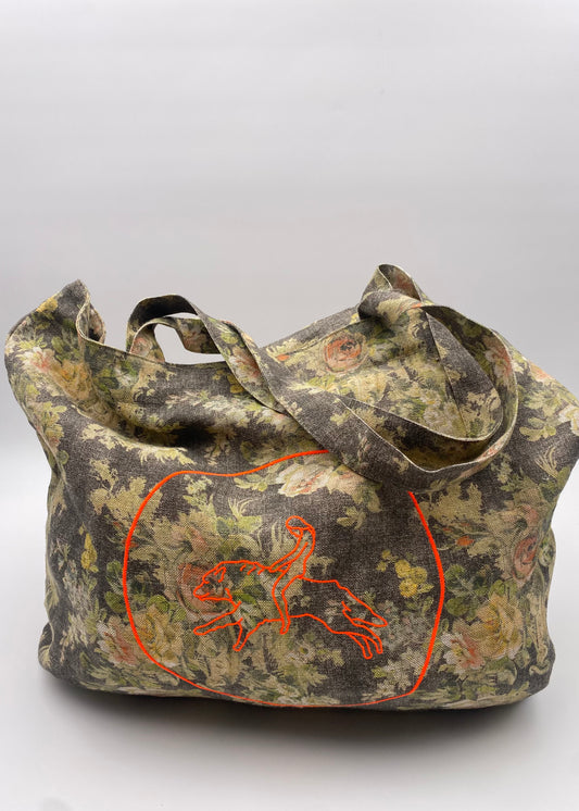 Violeta Totebag  Flores