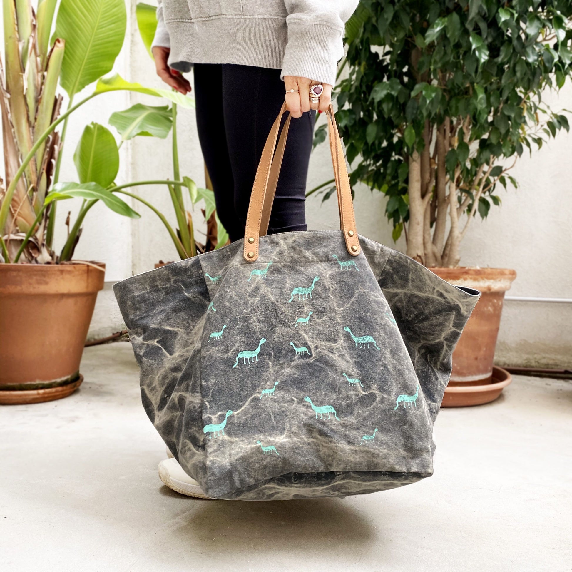 Dinosaur Tote Bag - Anna Rovira Bags