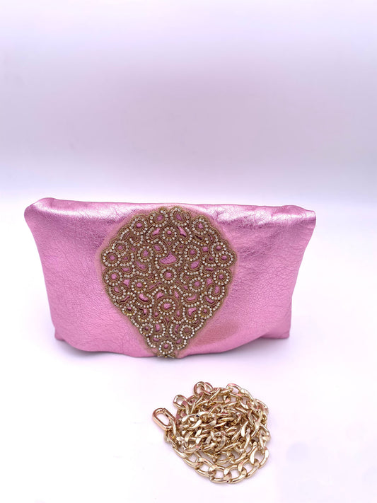 Emilias Leather Classic Metal Rosa Metal