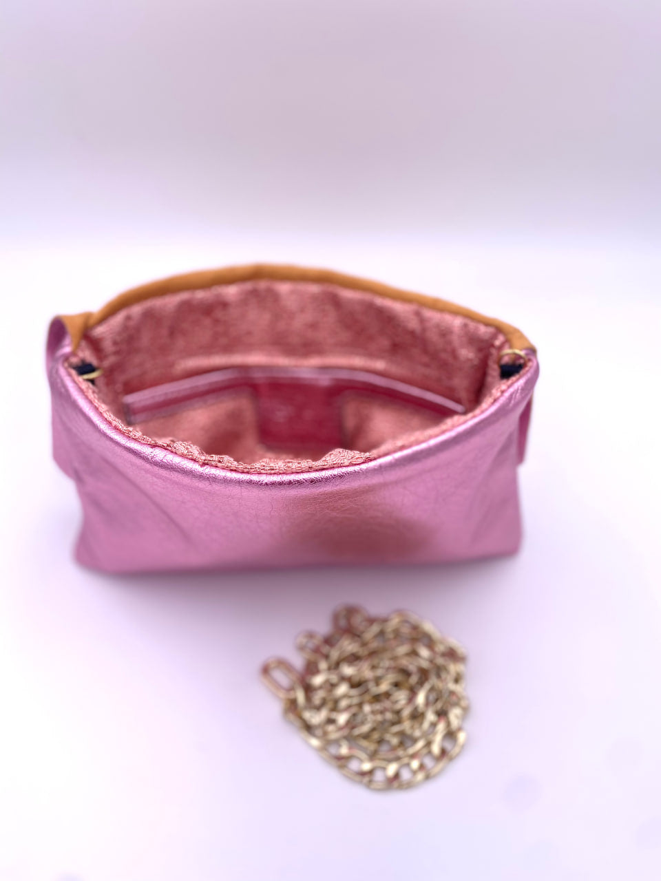 Emilias Leather Classic Metal Rosa Metal